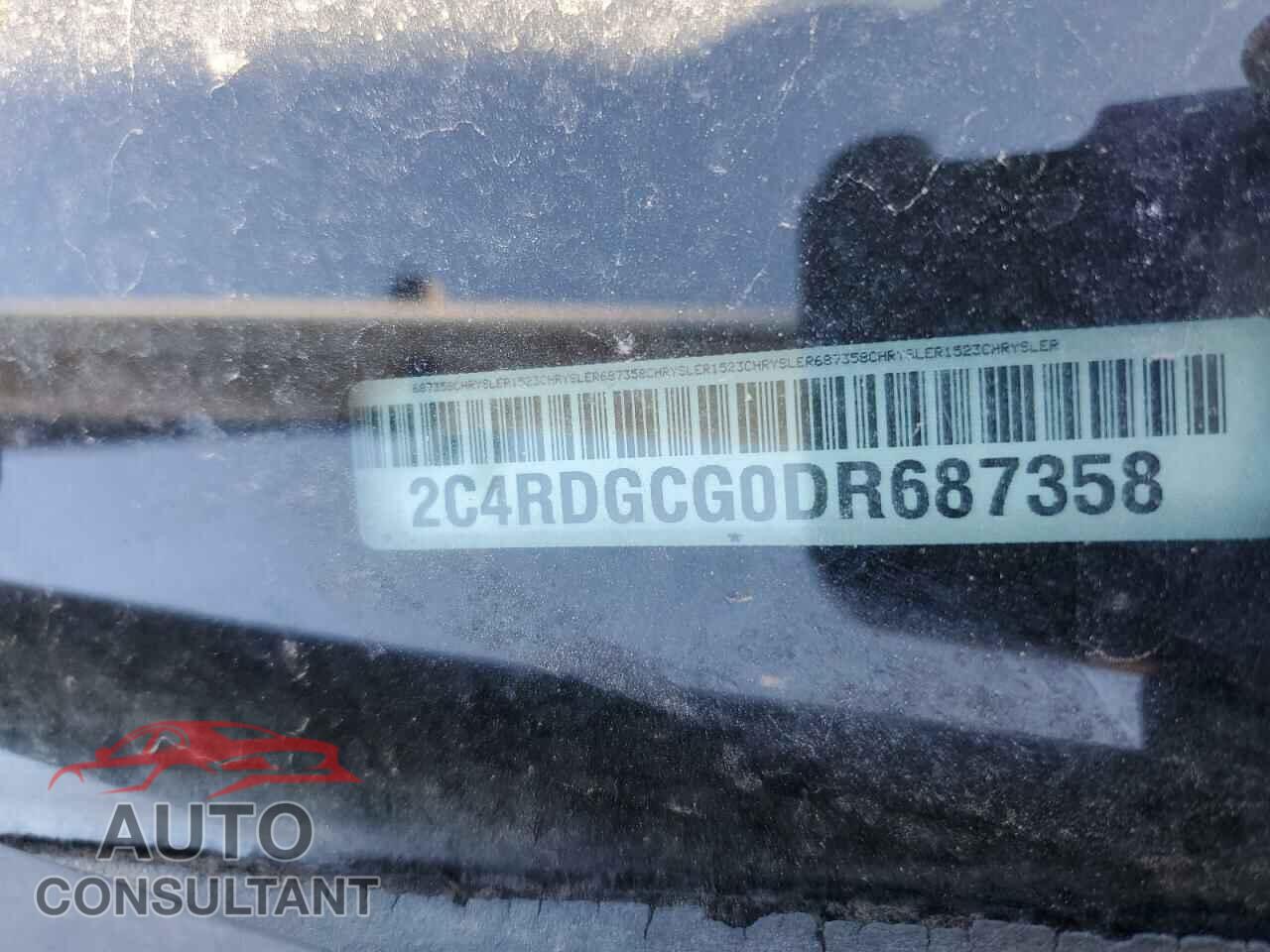 DODGE CARAVAN 2013 - 2C4RDGCG0DR687358