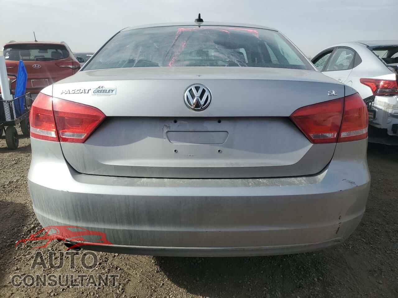 VOLKSWAGEN PASSAT 2012 - 1VWBP7A39CC002268