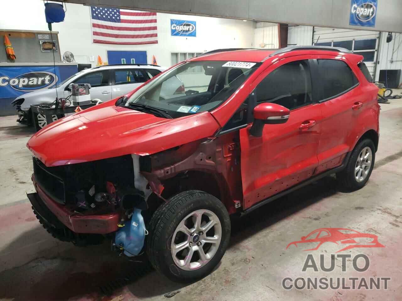 FORD ECOSPORT 2020 - MAJ6S3GL9LC343968