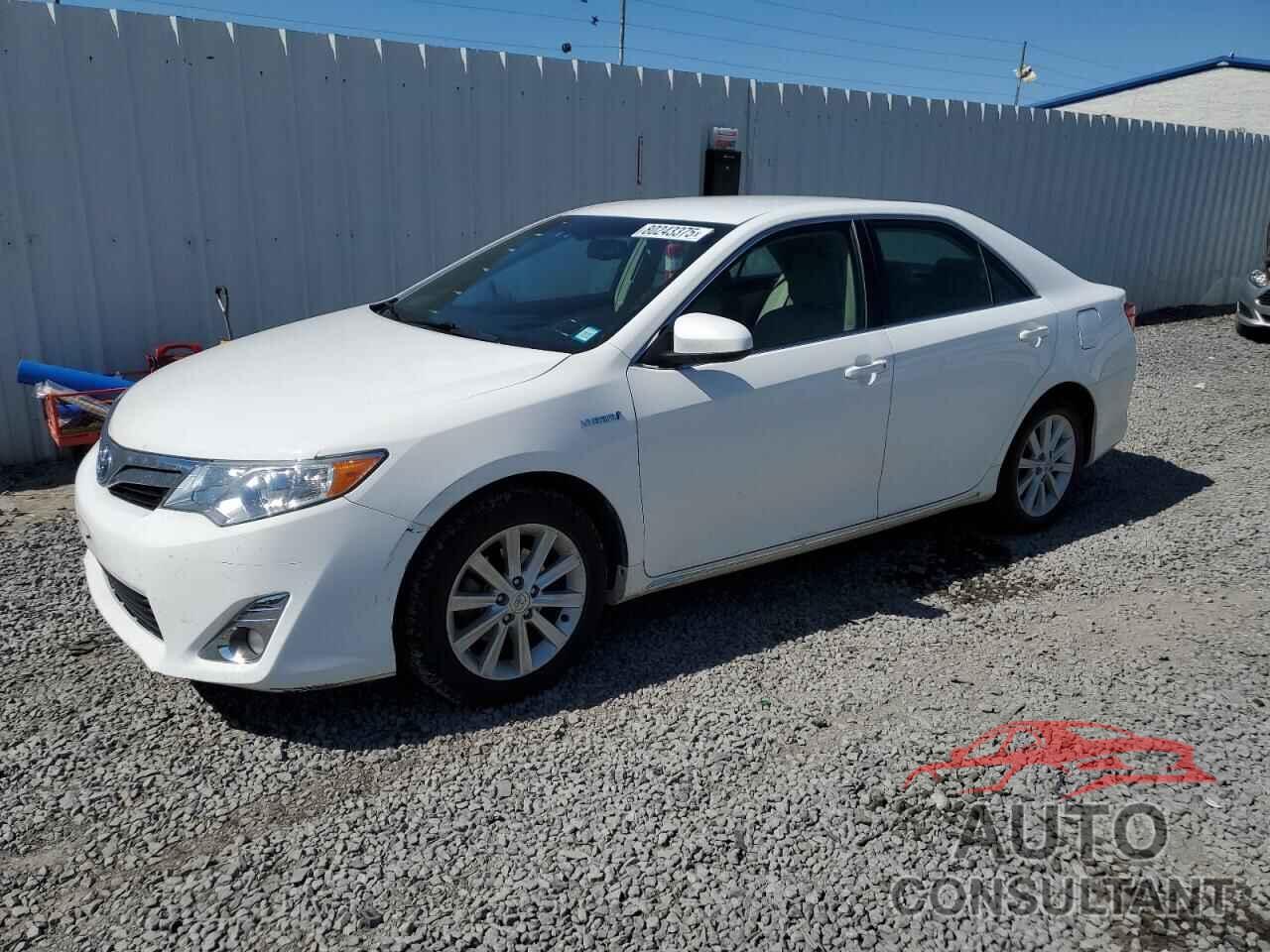 TOYOTA CAMRY 2012 - 4T1BD1FK8CU014703