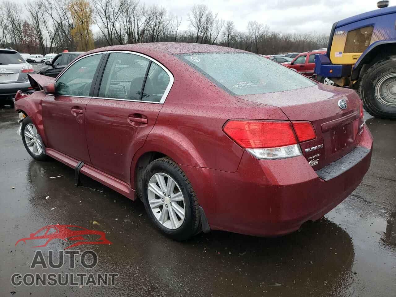 SUBARU LEGACY 2012 - 4S3BMBA68C3009768