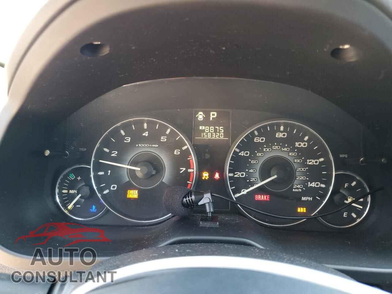 SUBARU OUTBACK 2010 - 4S4BRCCC8A3386460