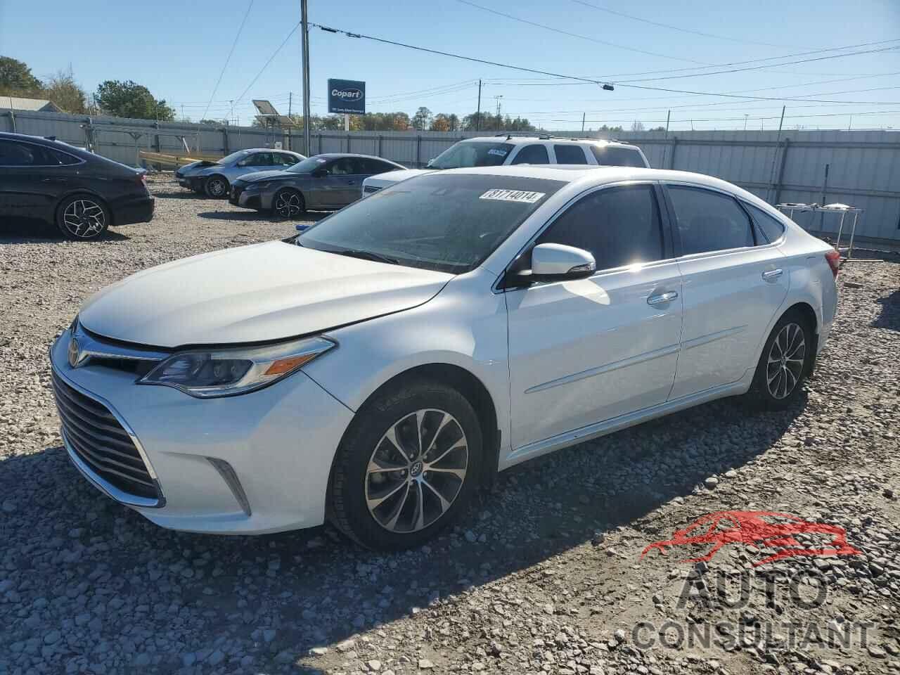 TOYOTA AVALON 2018 - 4T1BK1EB4JU266839