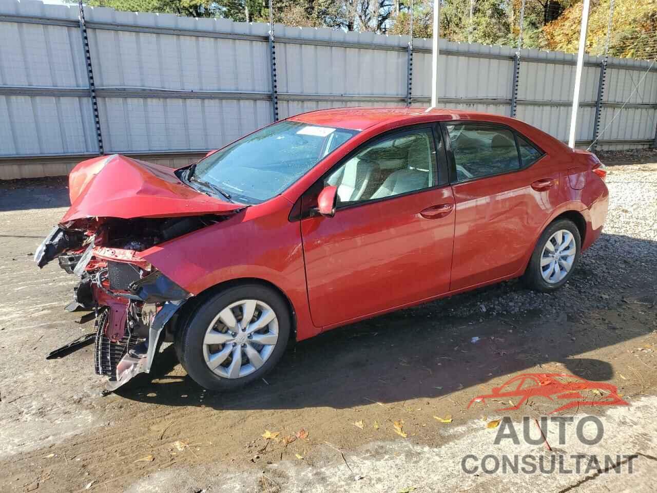 TOYOTA COROLLA 2014 - 2T1BURHE4EC034862