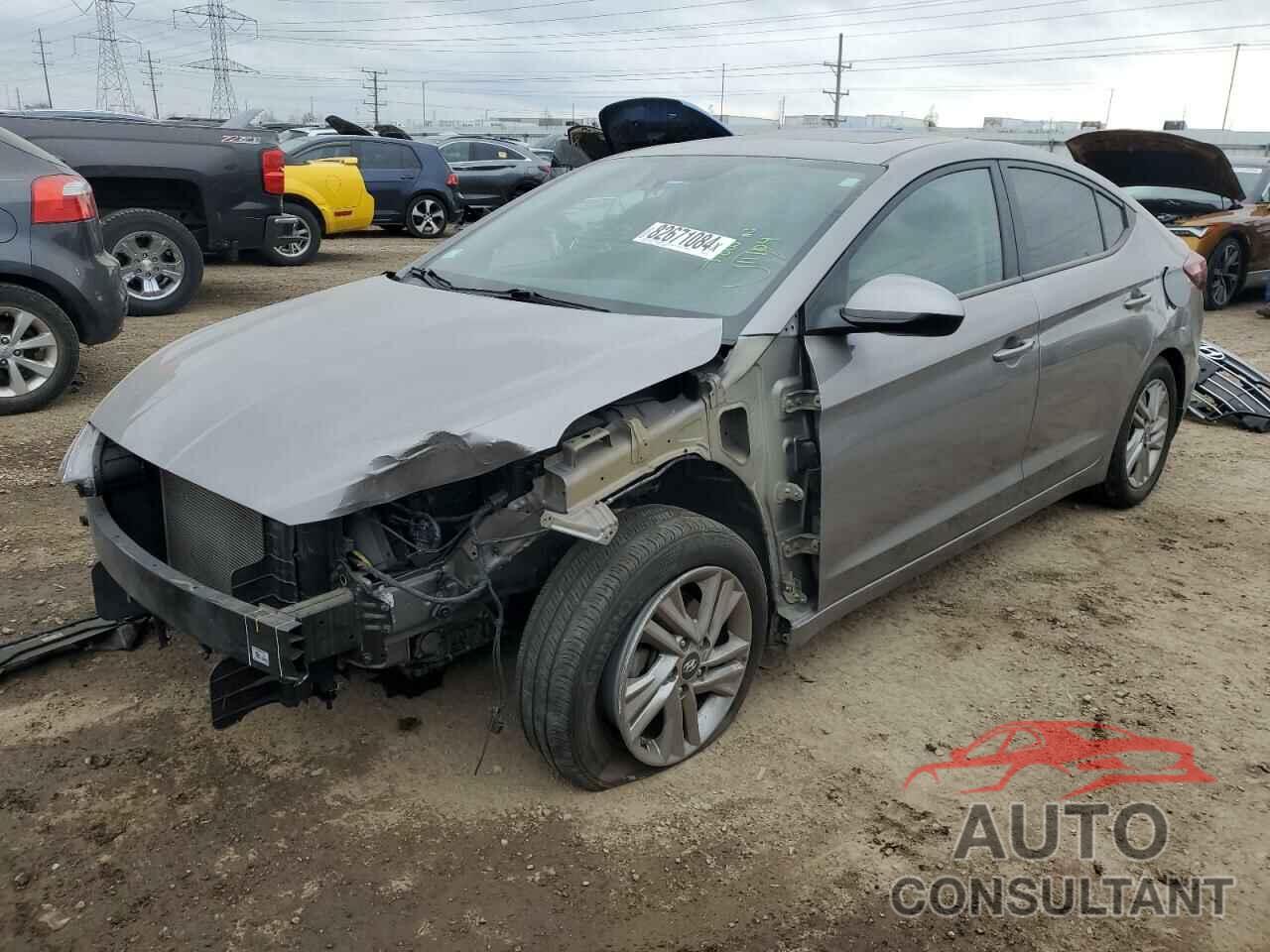 HYUNDAI ELANTRA 2020 - KMHD84LF6LU945156