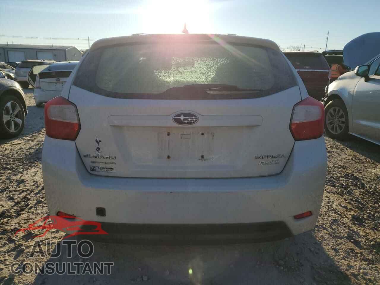 SUBARU IMPREZA 2012 - JF1GPAC69CH236934