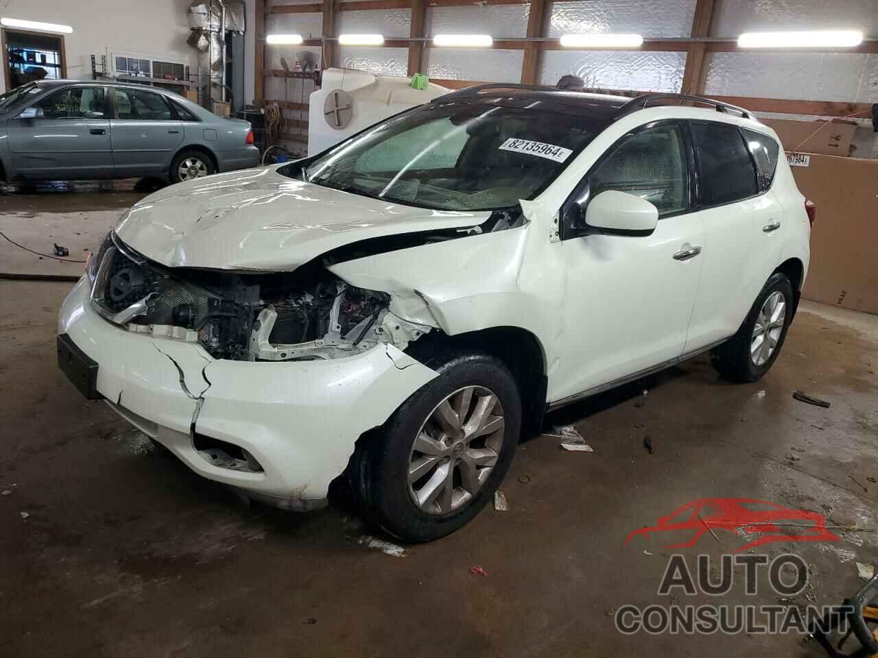 NISSAN MURANO 2011 - JN8AZ1MW5BW166601