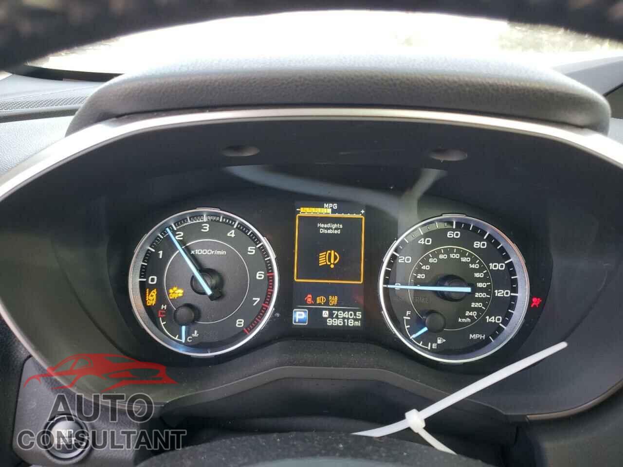SUBARU ASCENT 2019 - 4S4WMAPD9K3417708
