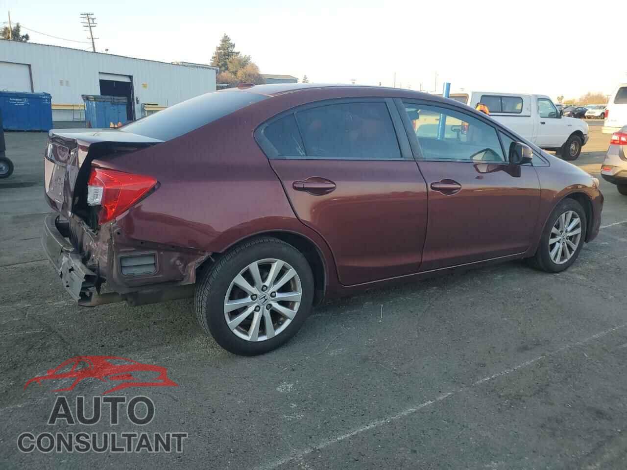 HONDA CIVIC 2012 - 19XFB2F88CE317470