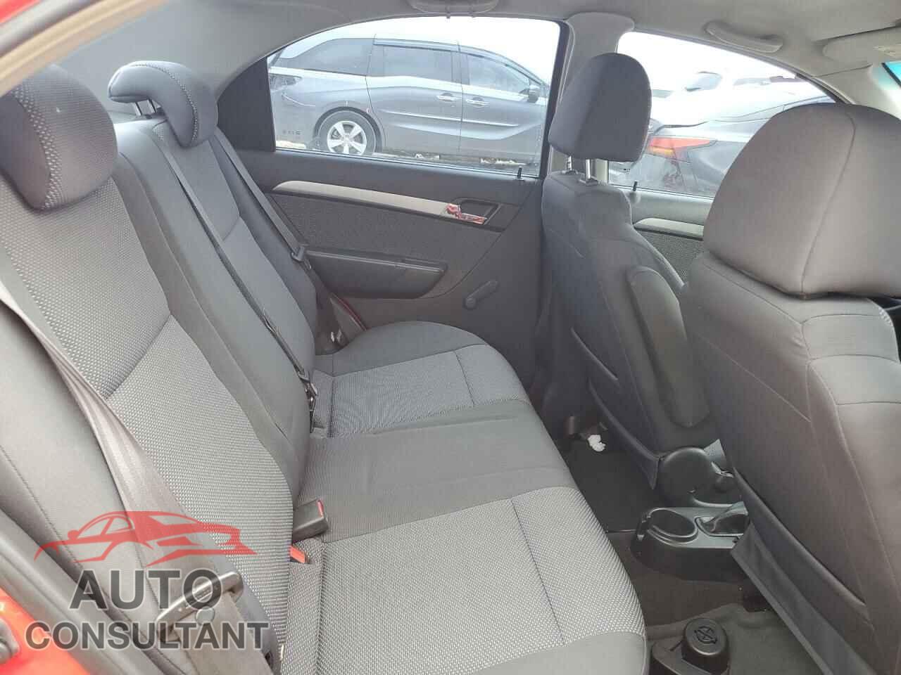 CHEVROLET AVEO 2010 - KL1TD5DE9AB115052