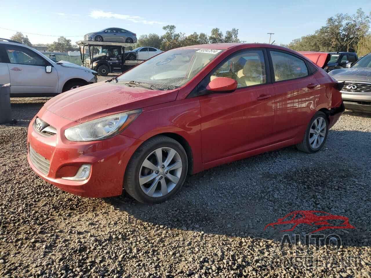 HYUNDAI ACCENT 2012 - KMHCU4AE2CU182005