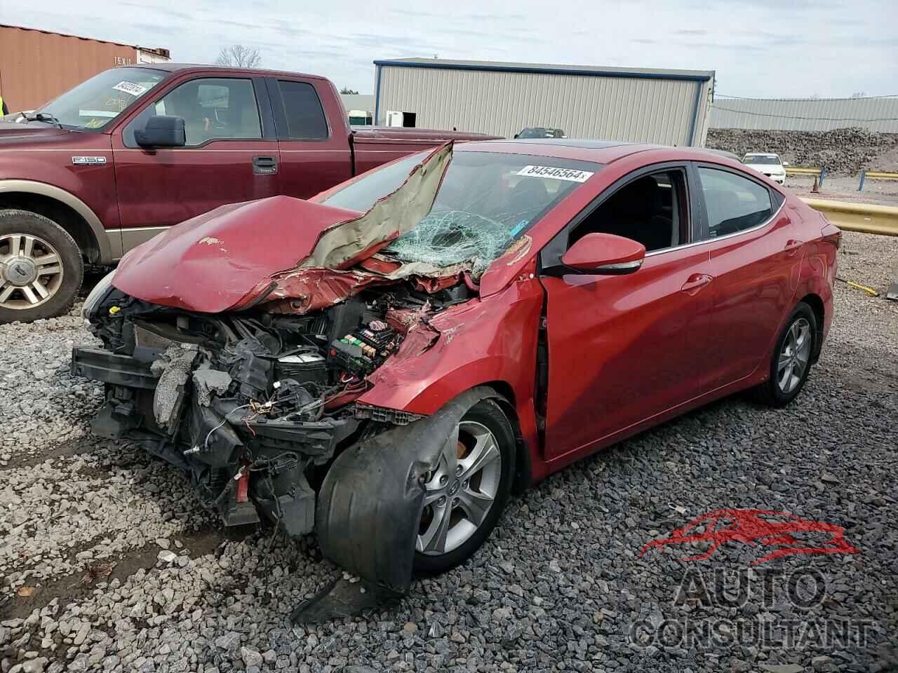HYUNDAI ELANTRA 2016 - KMHDH4AE4GU486628