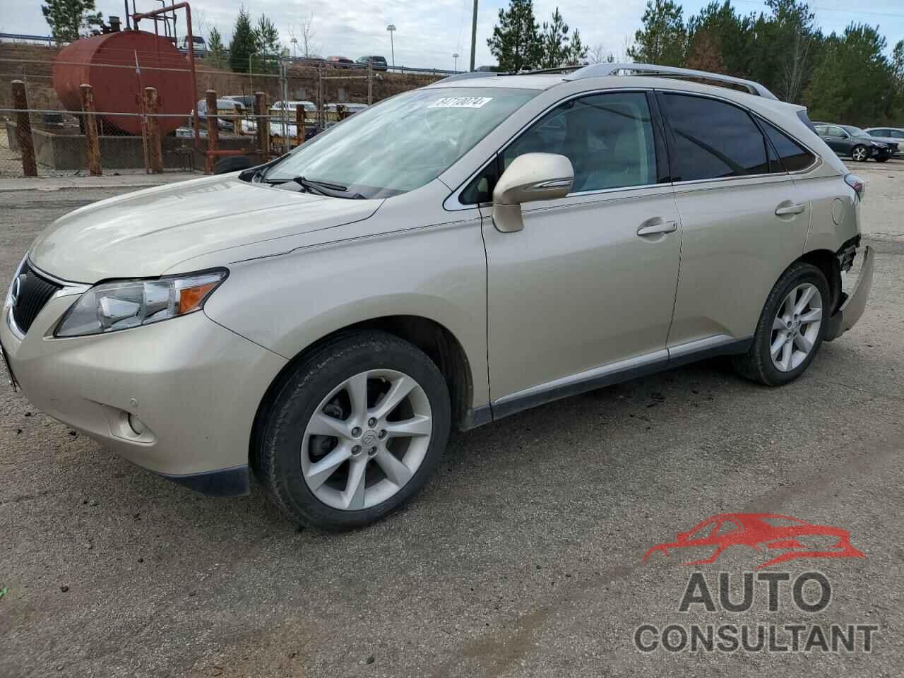 LEXUS RX350 2012 - 2T2ZK1BA5CC080303