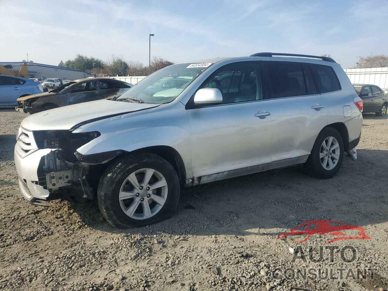 TOYOTA HIGHLANDER 2013 - 5TDZK3EH2DS124484