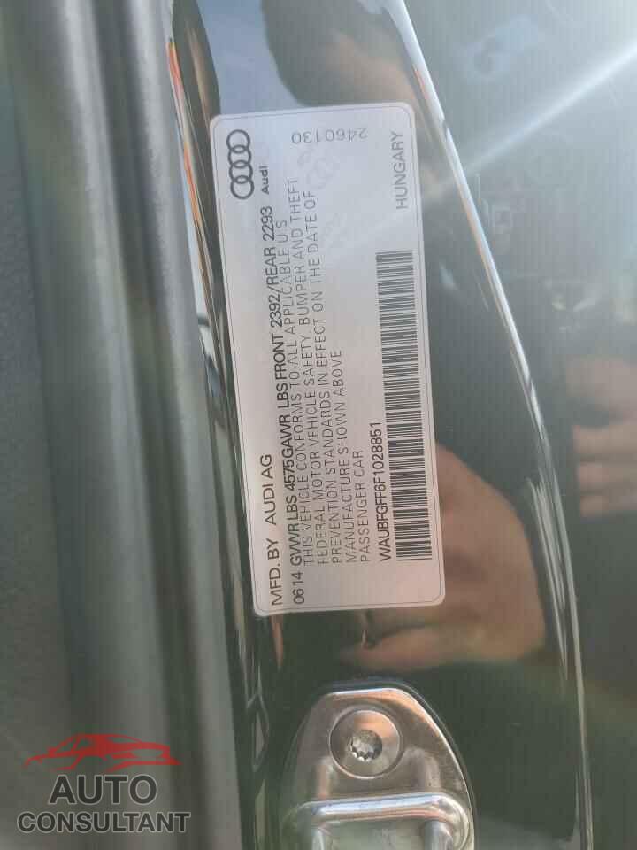 AUDI A3 2015 - WAUBFGFF6F1028851