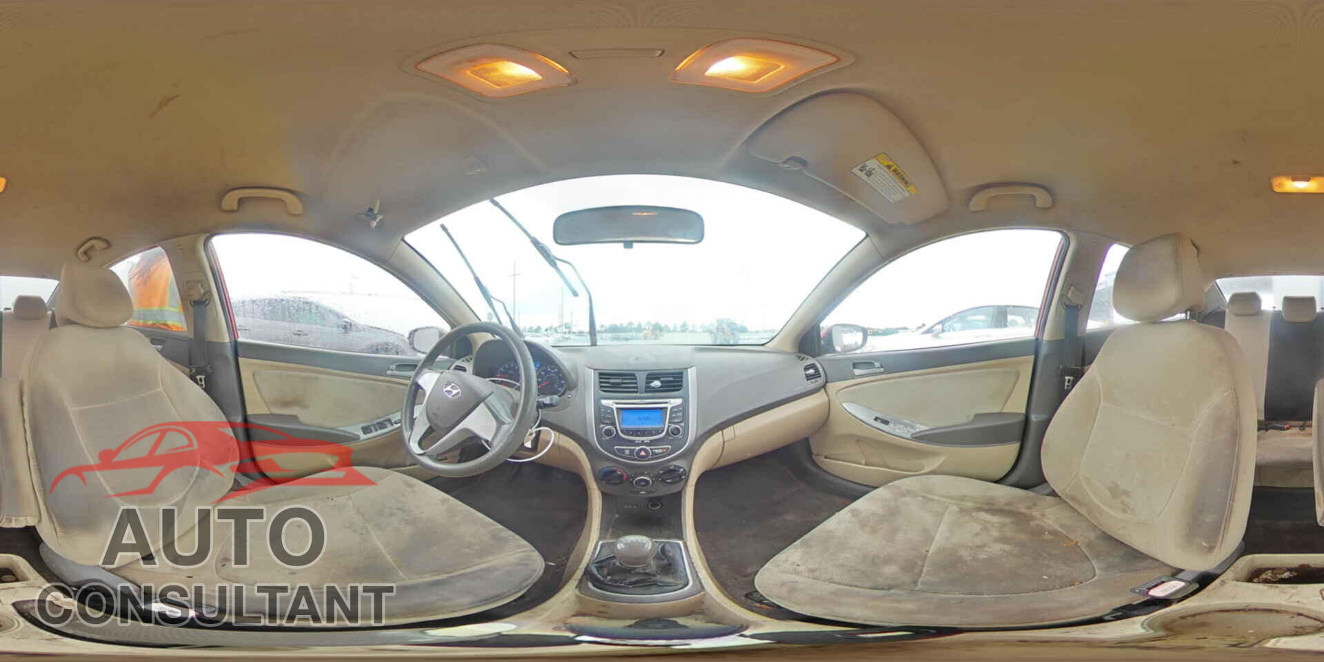 HYUNDAI ACCENT 2012 - KMHCT4AE2CU207049