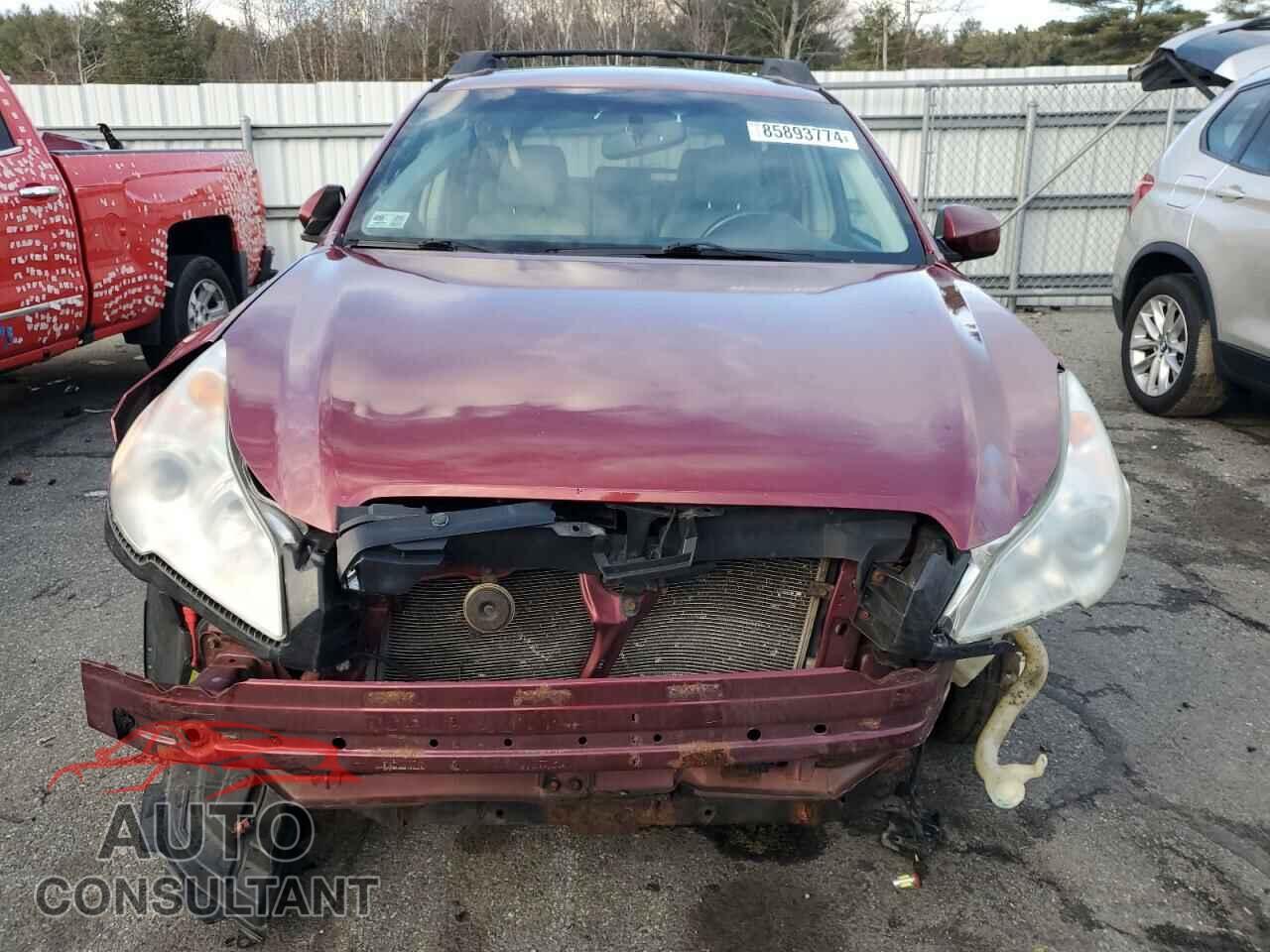 SUBARU OUTBACK 2011 - 4S4BRBLC5B3353878