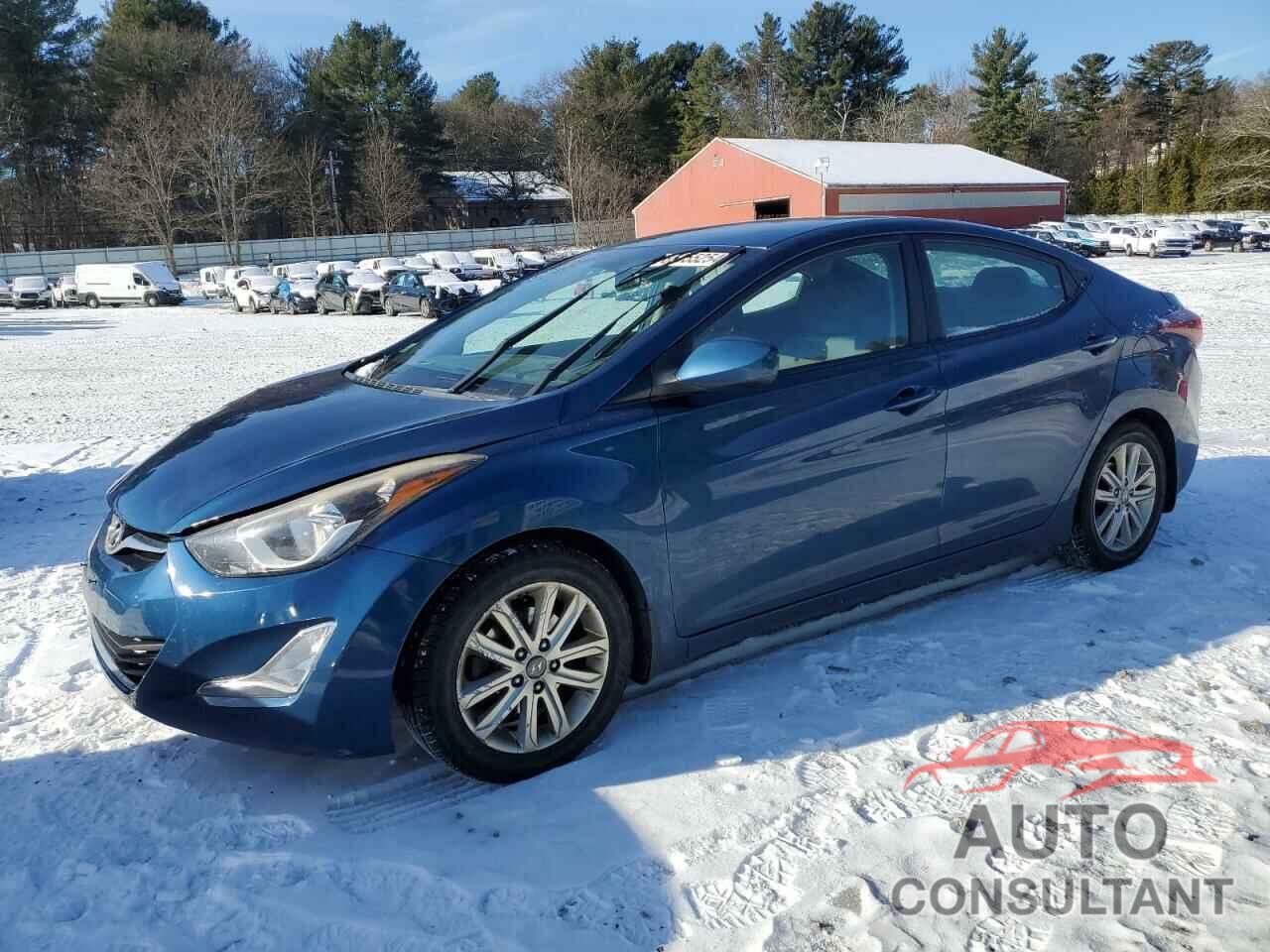 HYUNDAI ELANTRA 2014 - KMHDH4AE9EU173927