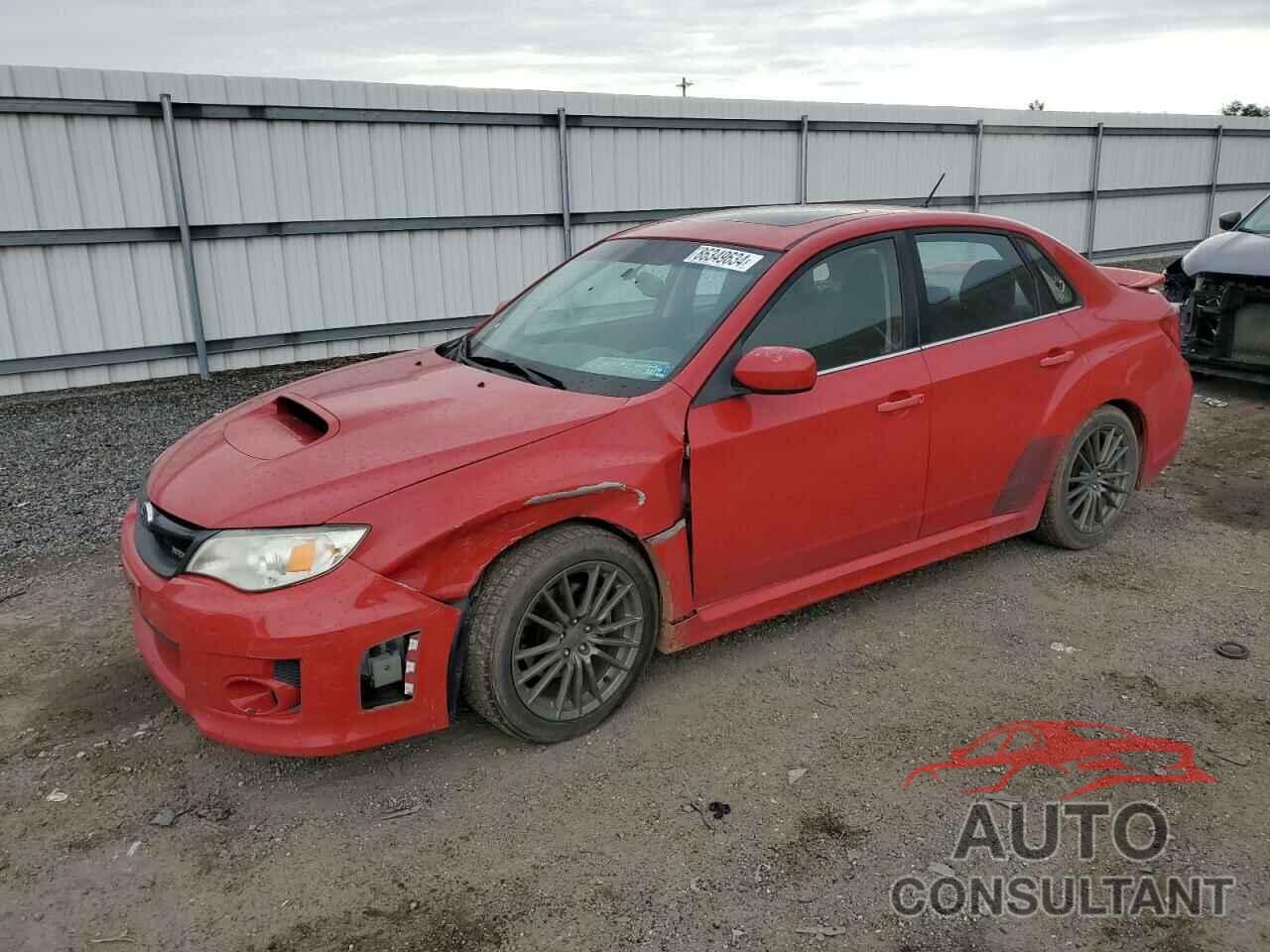 SUBARU WRX 2012 - JF1GV7F66CG002356