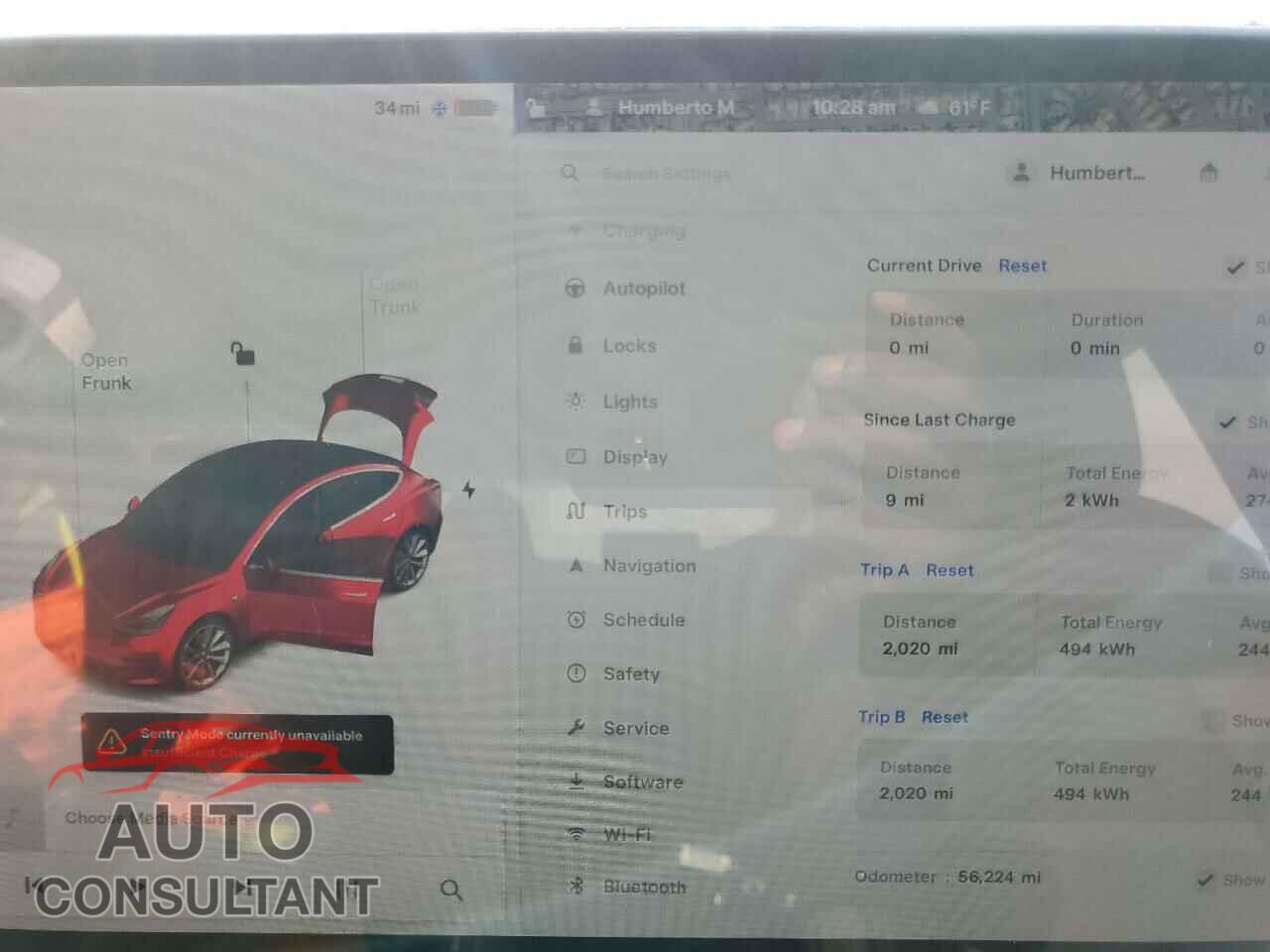 TESLA MODEL 3 2018 - 5YJ3E1EA8JF050668