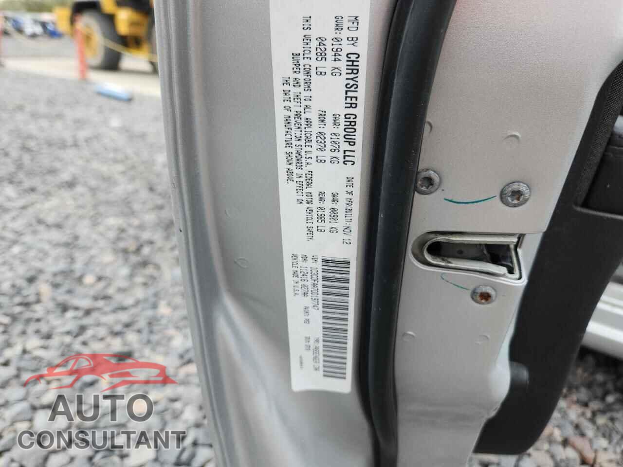 DODGE DART 2013 - 1C3CDFAA7DD197747