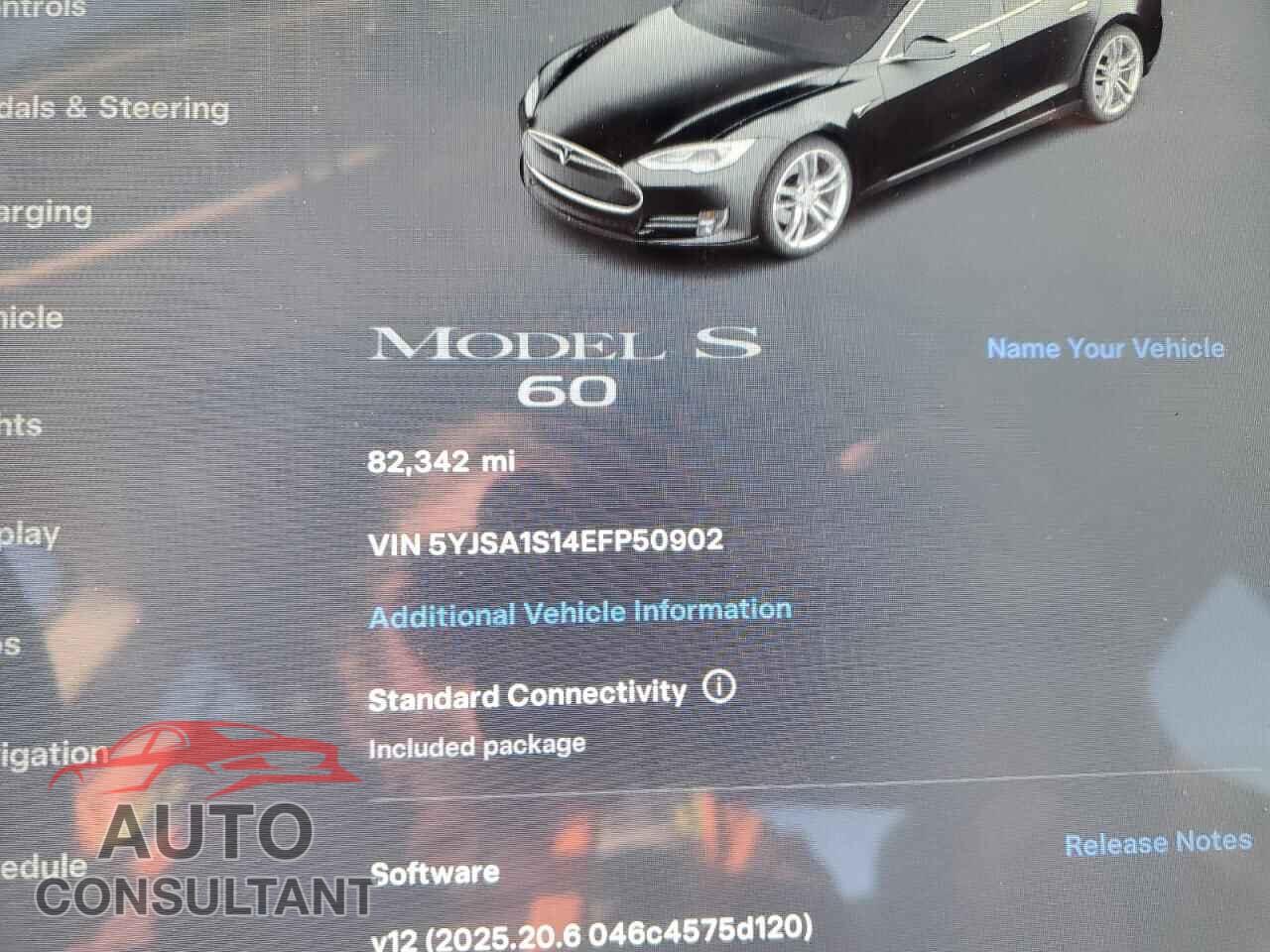 TESLA MODEL S 2014 - 5YJSA1S14EFP50902