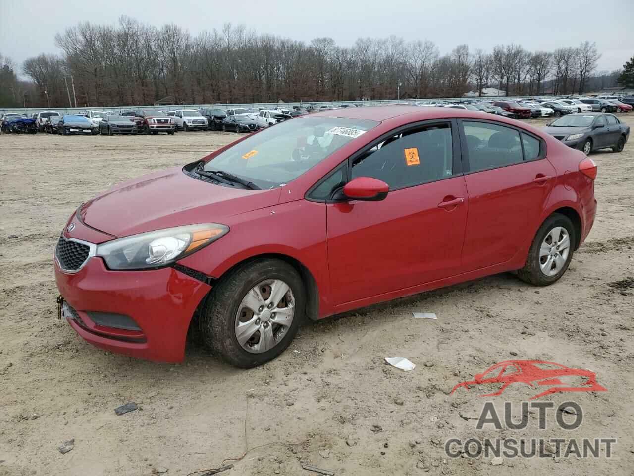 KIA FORTE 2016 - KNAFK4A64G5481105