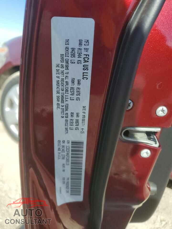 DODGE DART 2015 - 1C3CDFAA2FD369119