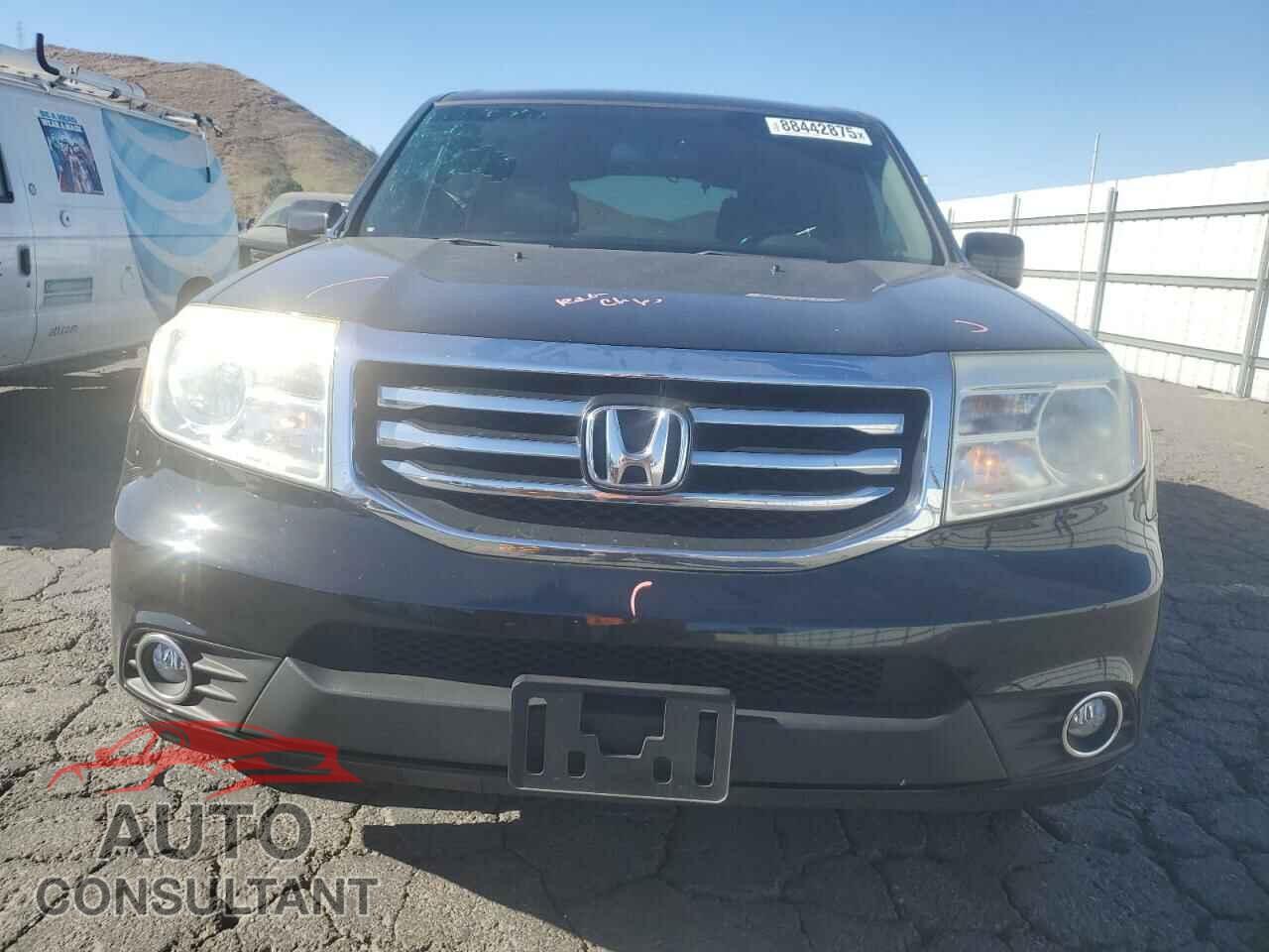 HONDA PILOT 2012 - 5FNYF3H58CB015189