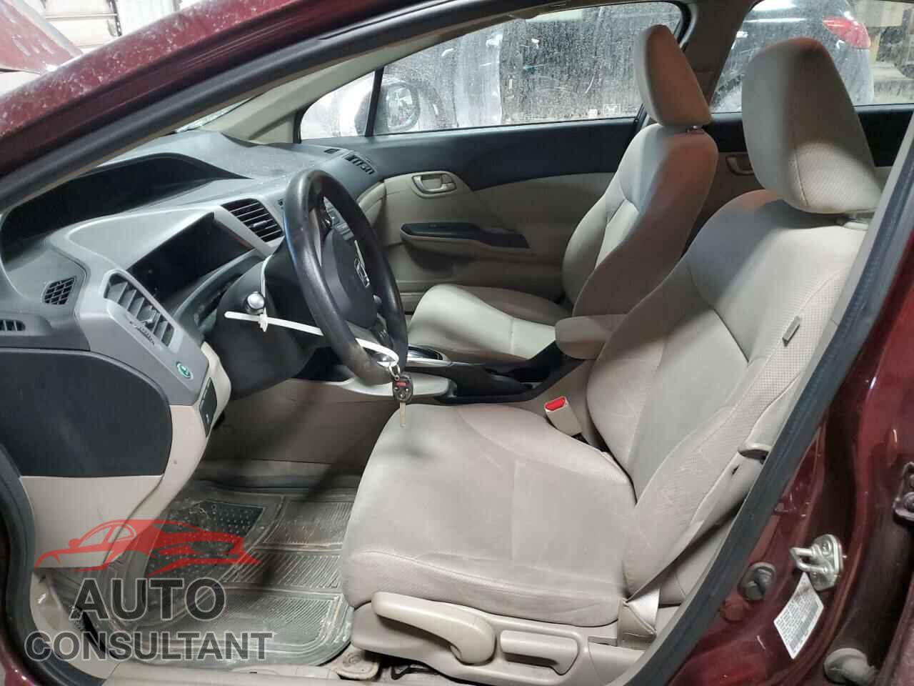 HONDA CIVIC 2012 - 19XFB2F53CE083986