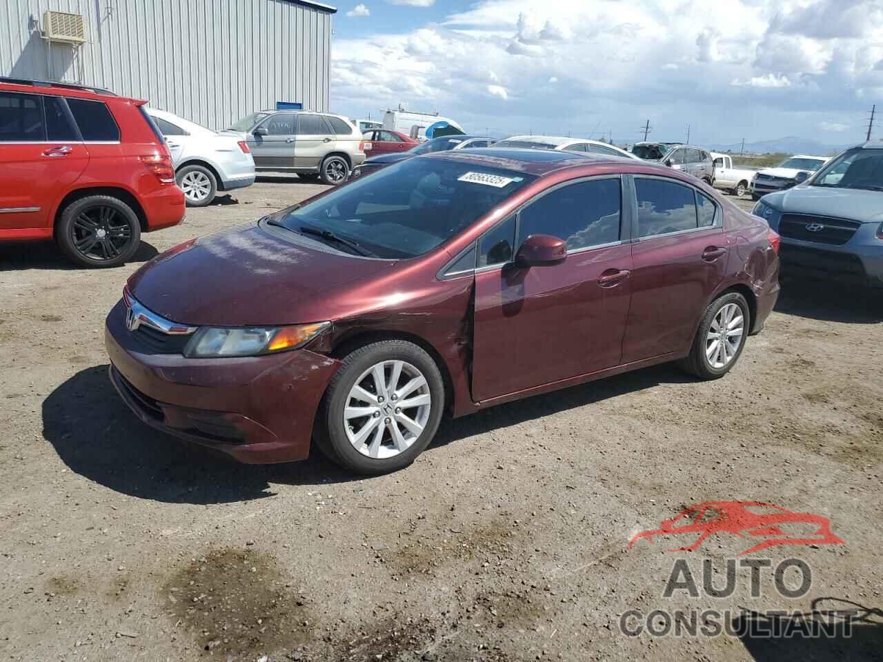 HONDA CIVIC 2012 - 19XFB2F82CE086937