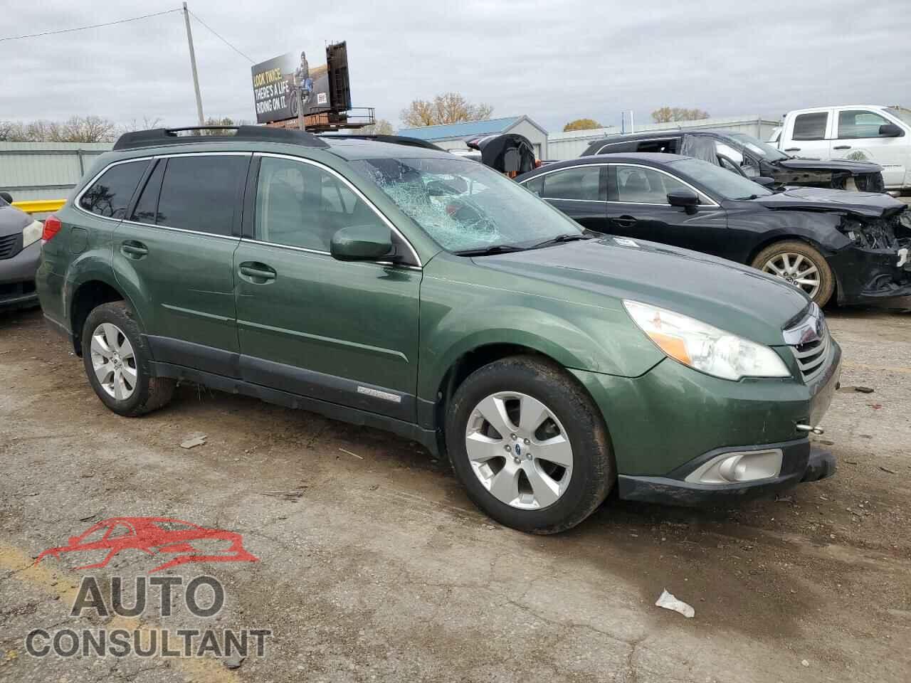 SUBARU OUTBACK 2012 - 4S4BRBKC4C3245559