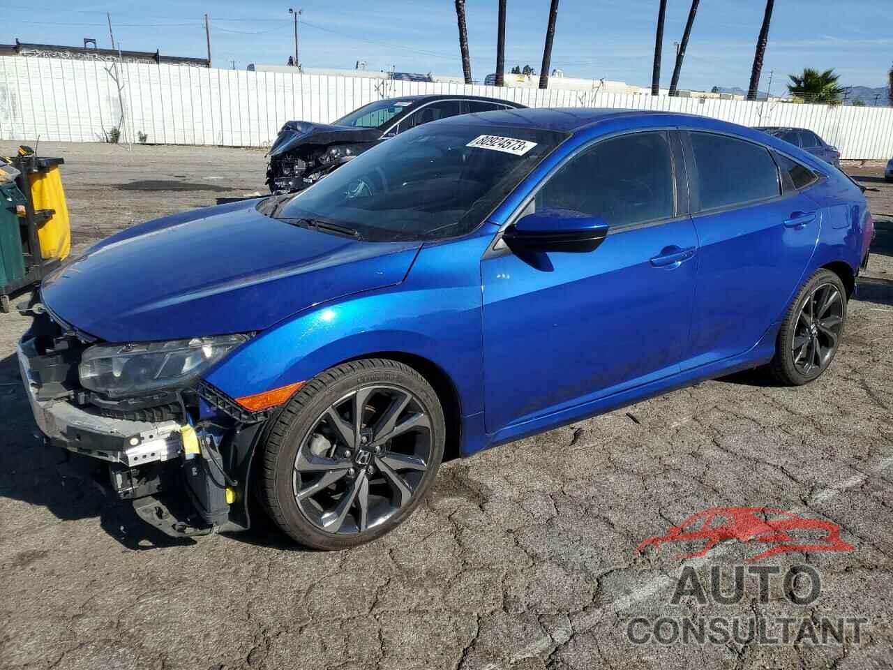 HONDA CIVIC 2019 - 2HGFC2F80KH547716