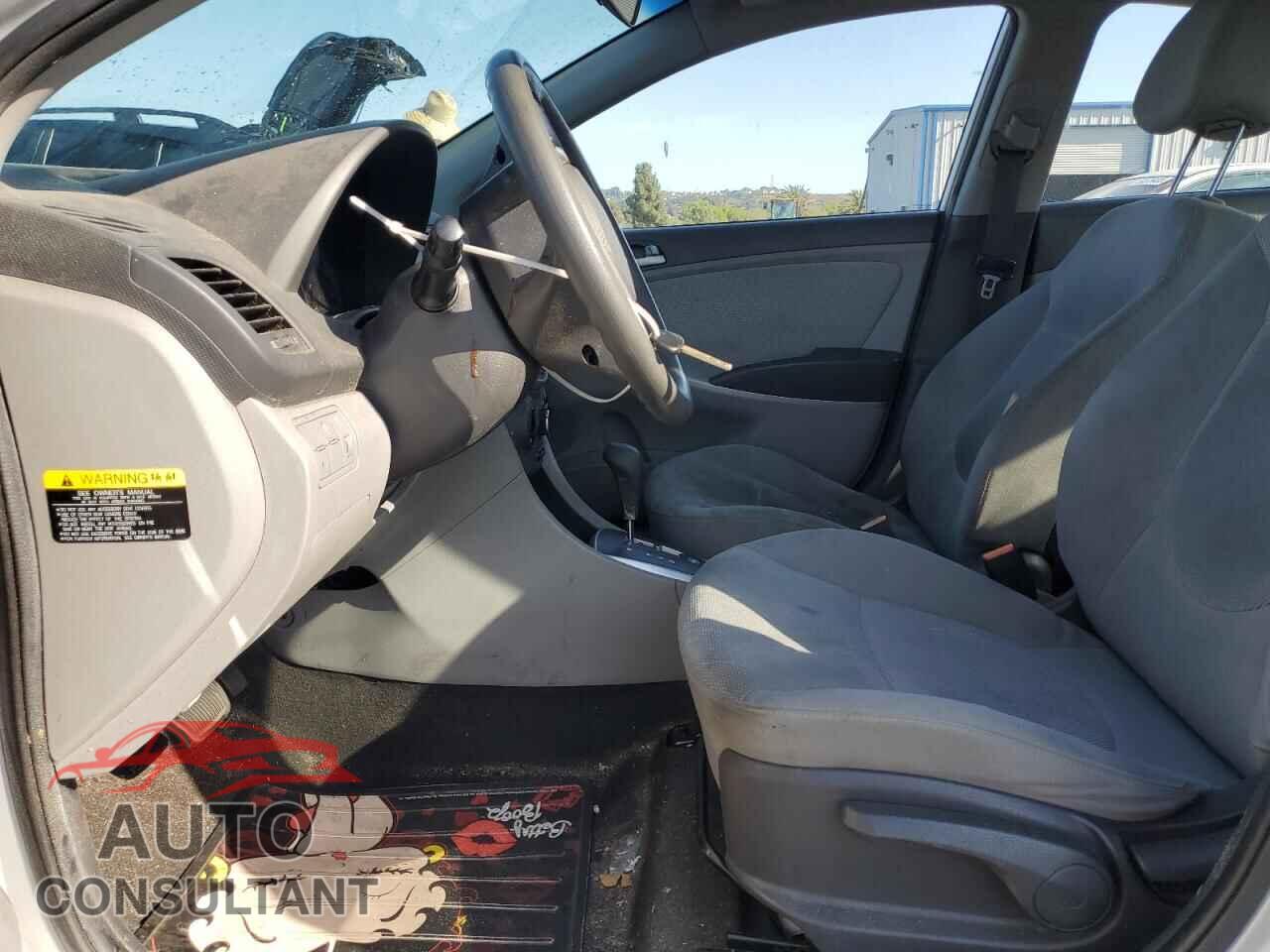 HYUNDAI ACCENT 2013 - KMHCT4AE5DU542663