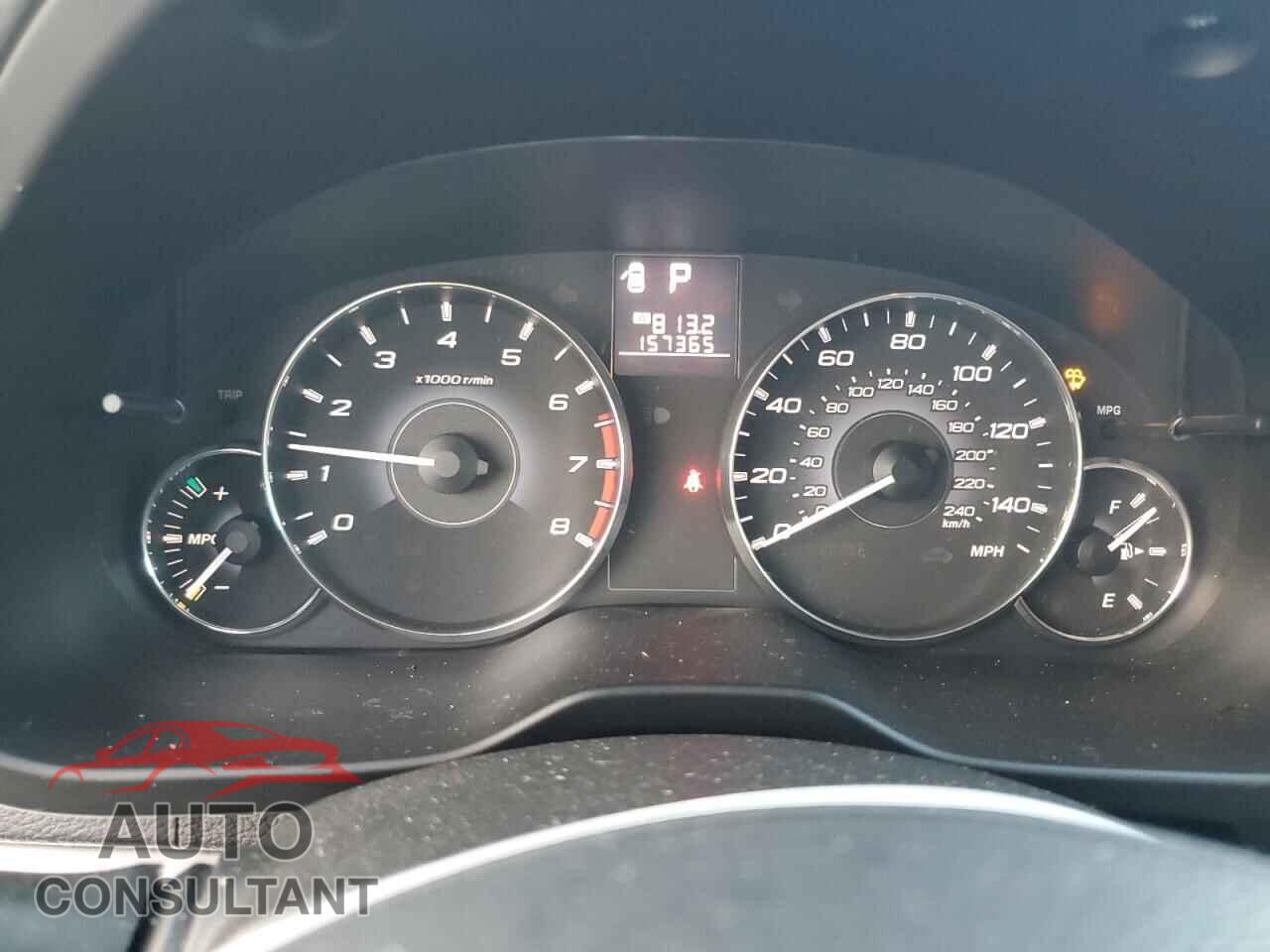 SUBARU OUTBACK 2012 - 4S4BRBCC5C3276771