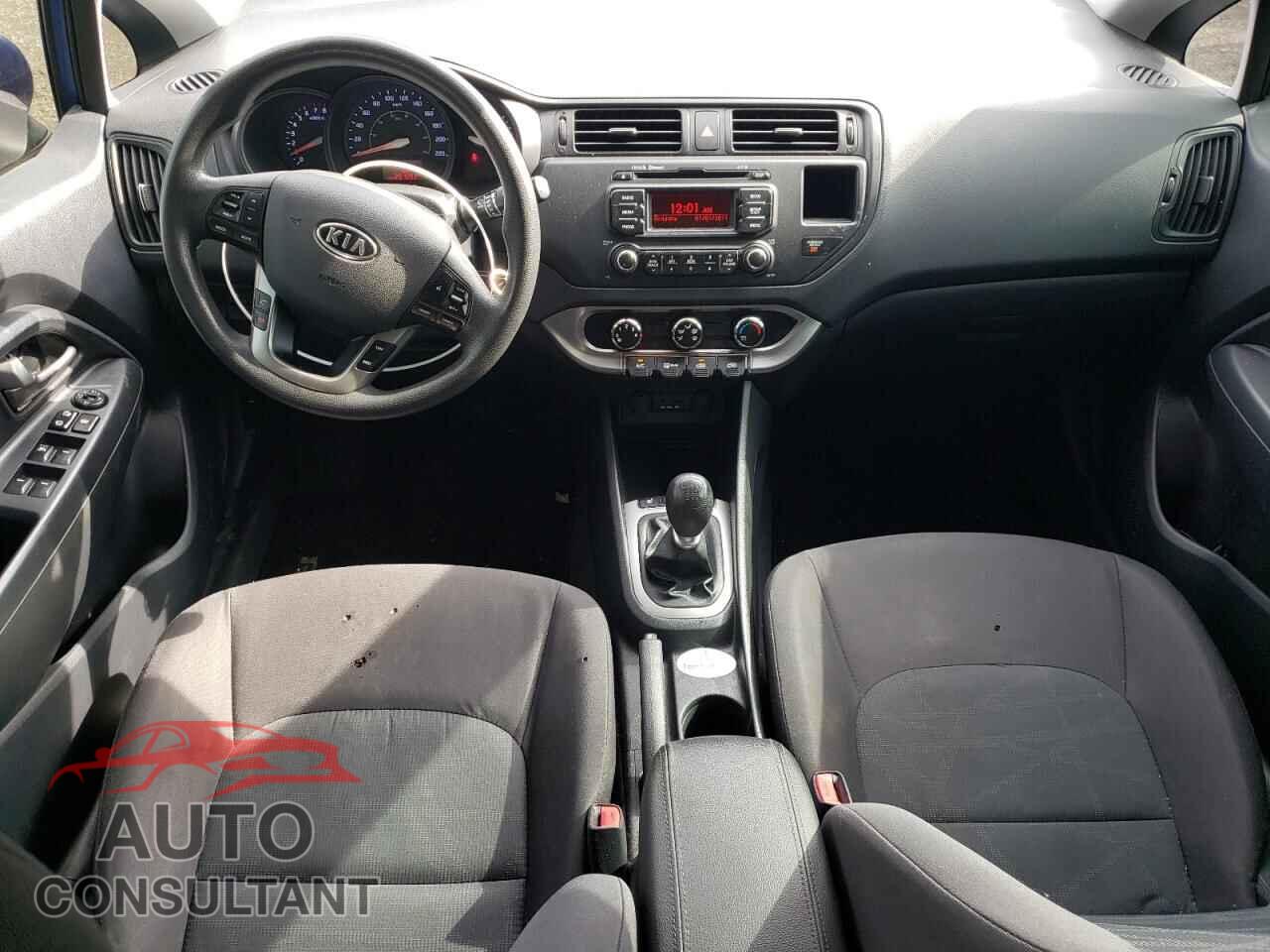 KIA RIO 2012 - KNADM5A31C6710065