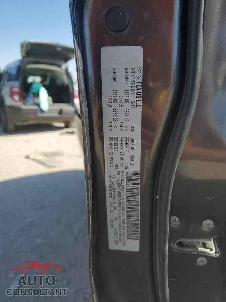 JEEP COMPASS 2017 - 3C4NJDBB8HT672119