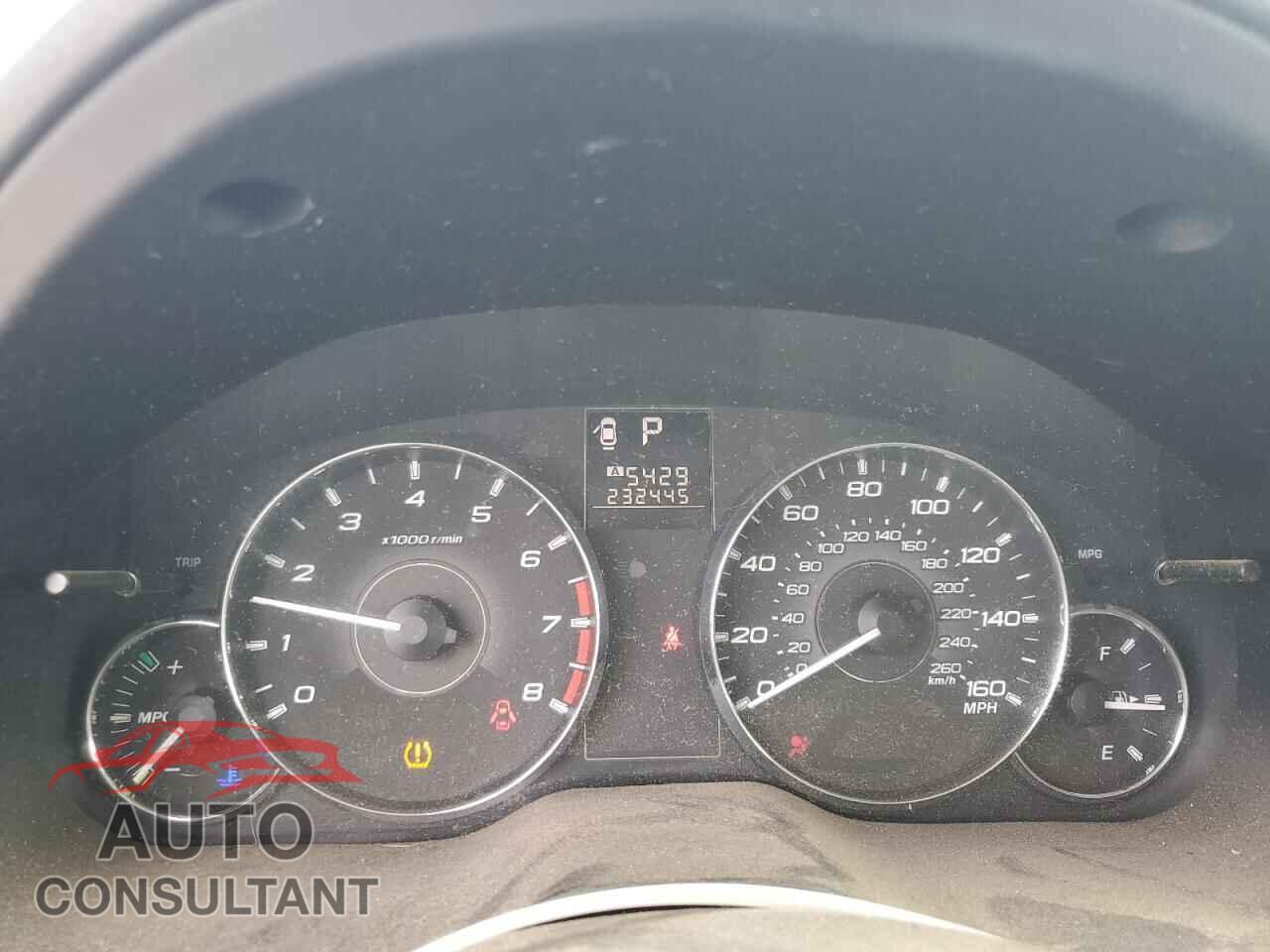 SUBARU OUTBACK 2011 - 4S4BRDKC1B2348390