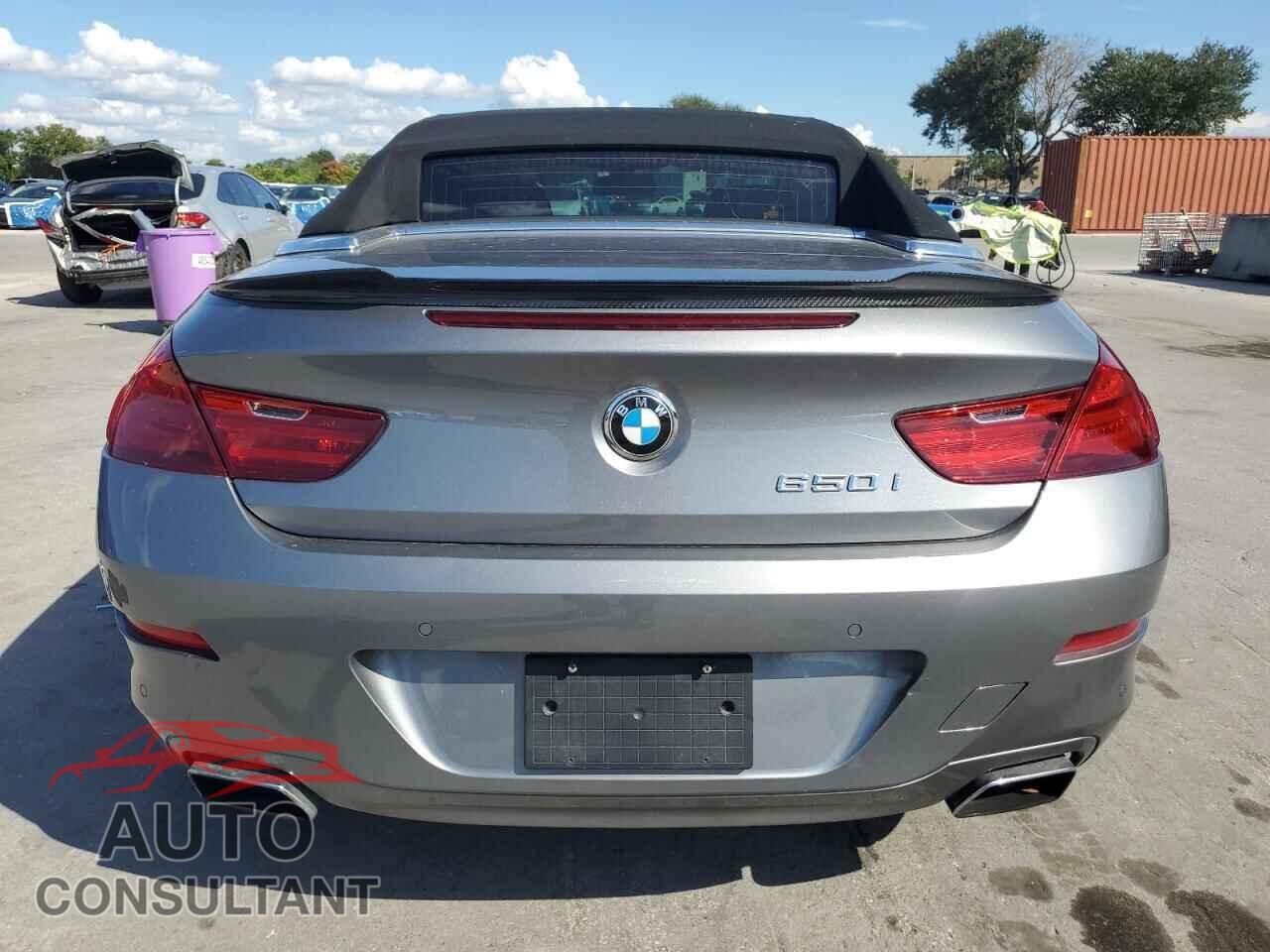 BMW 6 SERIES 2012 - WBALZ3C54CDL71376