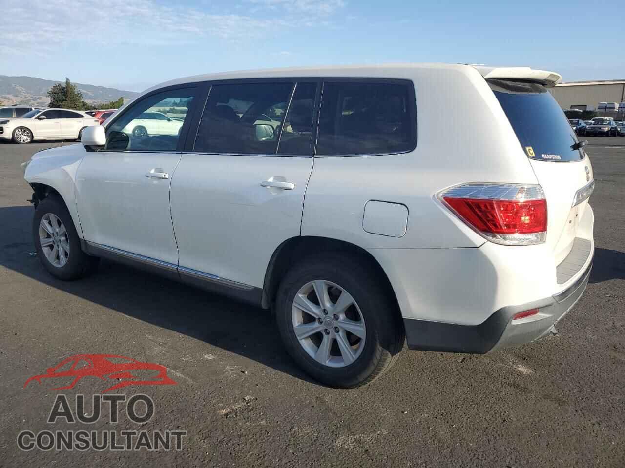 TOYOTA HIGHLANDER 2013 - 5TDZA3EH8DS040446