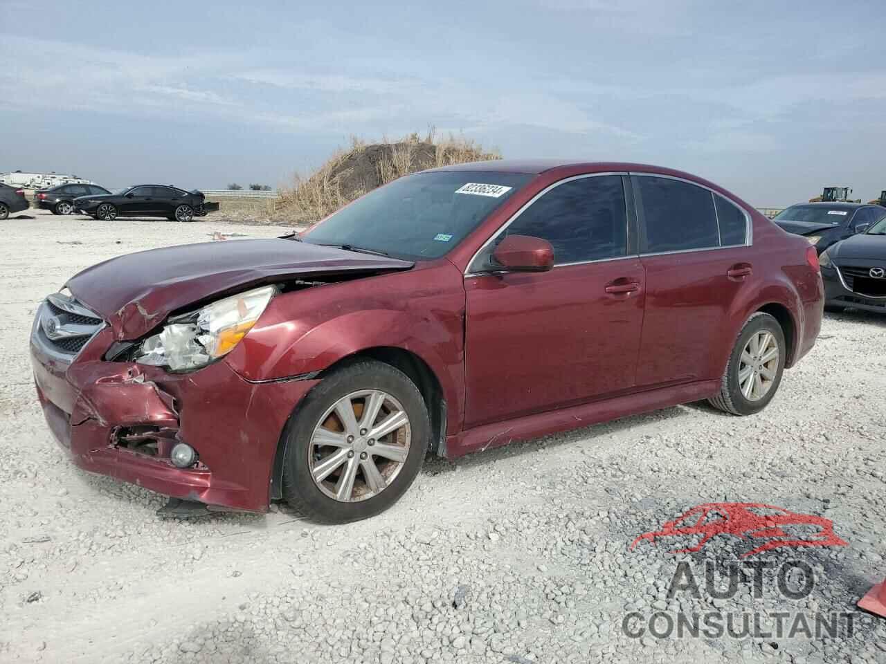 SUBARU LEGACY 2012 - 4S3BMCA66C3043519