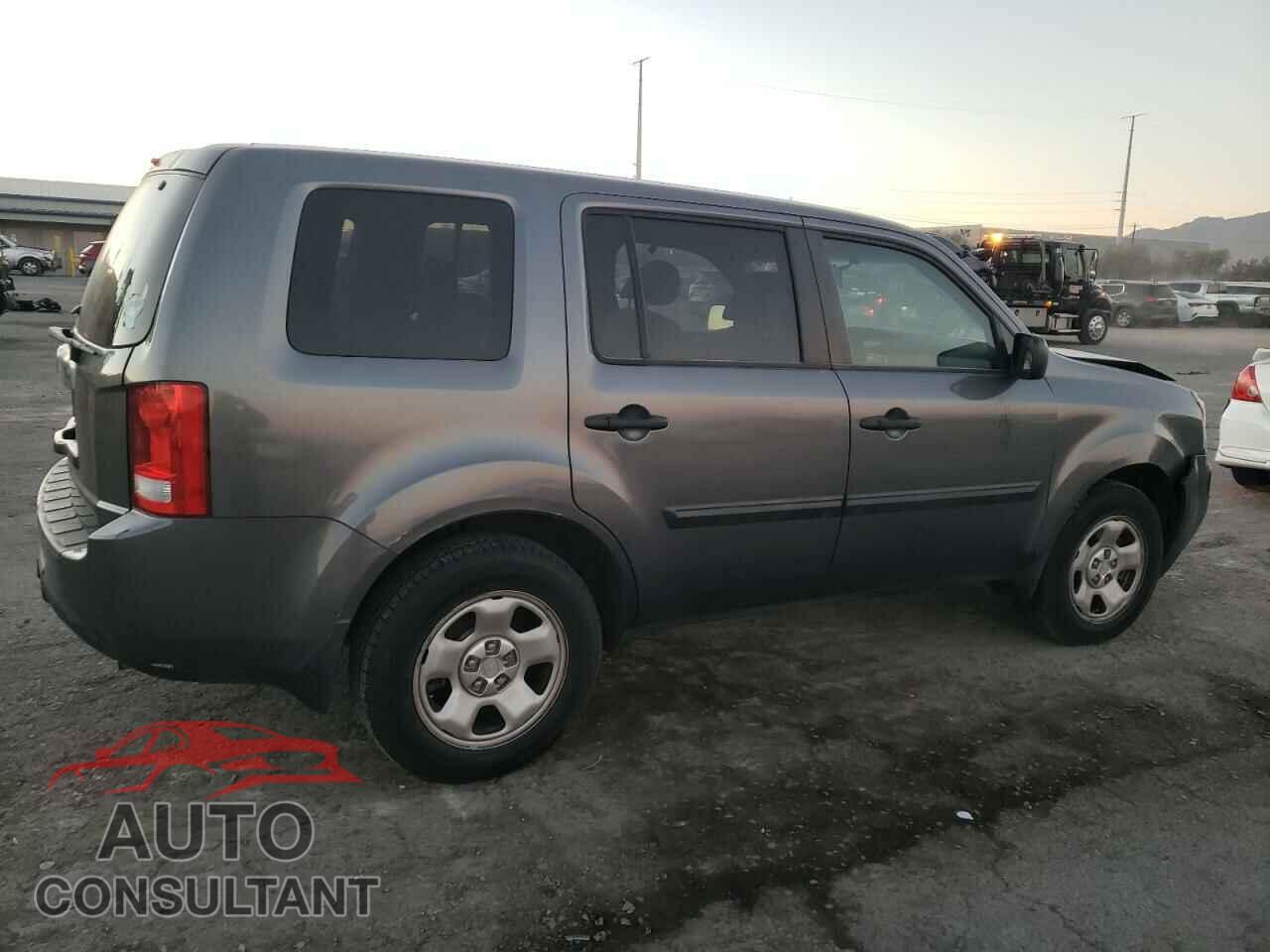 HONDA PILOT 2012 - 5FNYF3H24CB014272