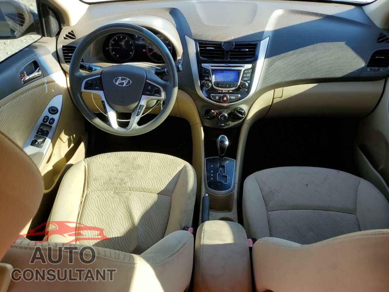 HYUNDAI ACCENT 2012 - KMHCU4AE2CU137419