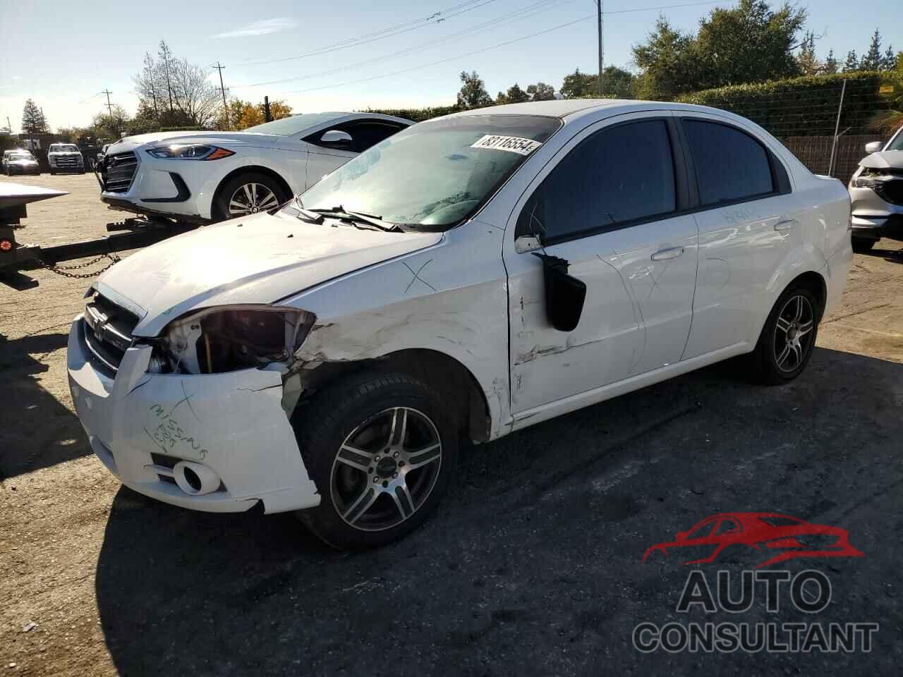 CHEVROLET AVEO 2011 - KL1TG5DE2BB175084