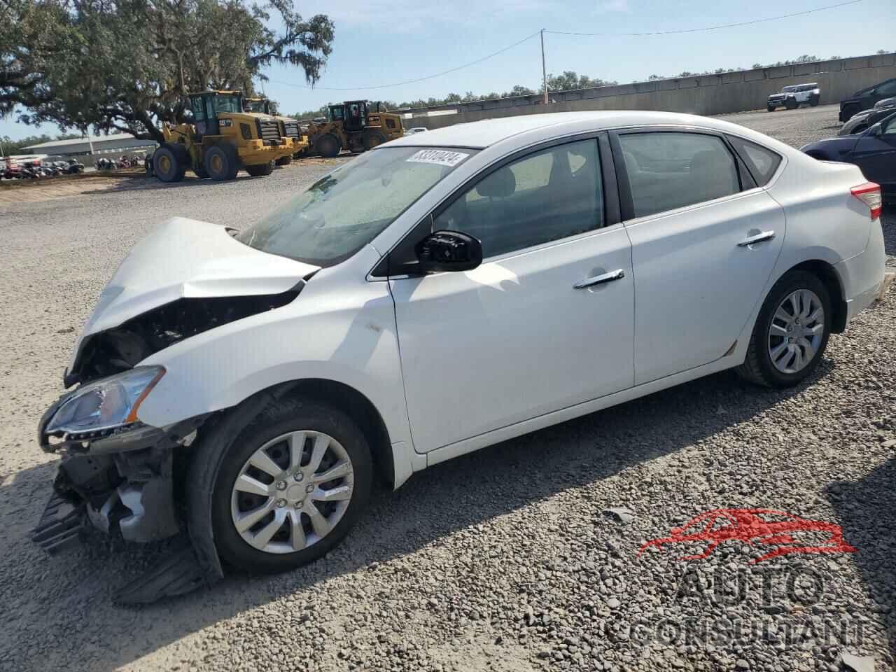 NISSAN SENTRA 2015 - 3N1AB7APXFY267456