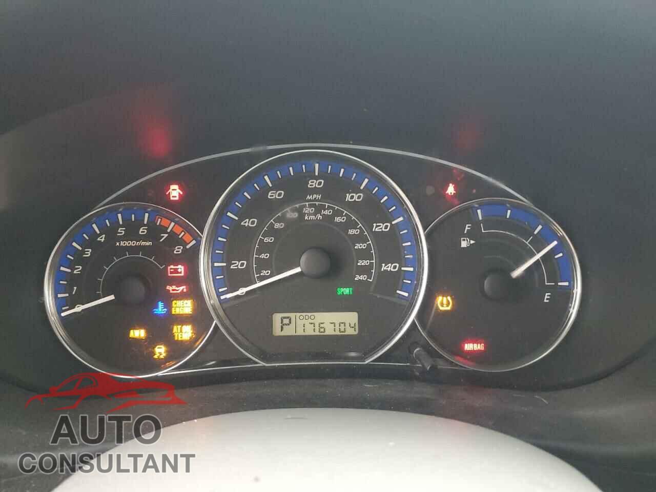 SUBARU FORESTER 2012 - JF2SHADC3CH466184