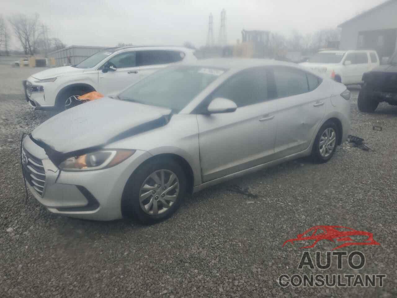 HYUNDAI ELANTRA 2017 - KMHD74LF2HU367132