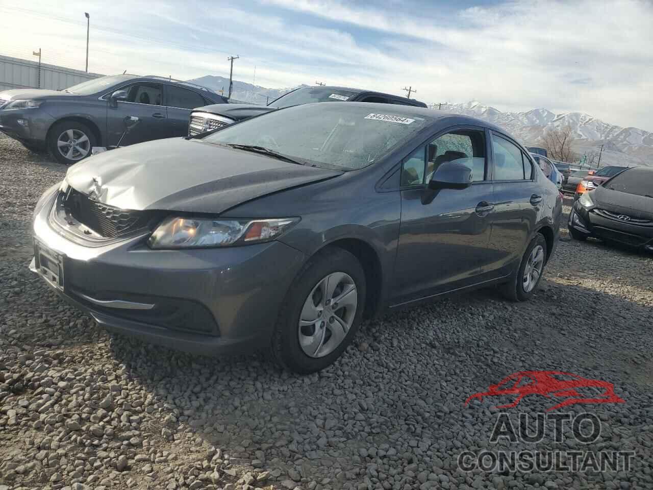 HONDA CIVIC 2013 - 2HGFB2F58DH568244