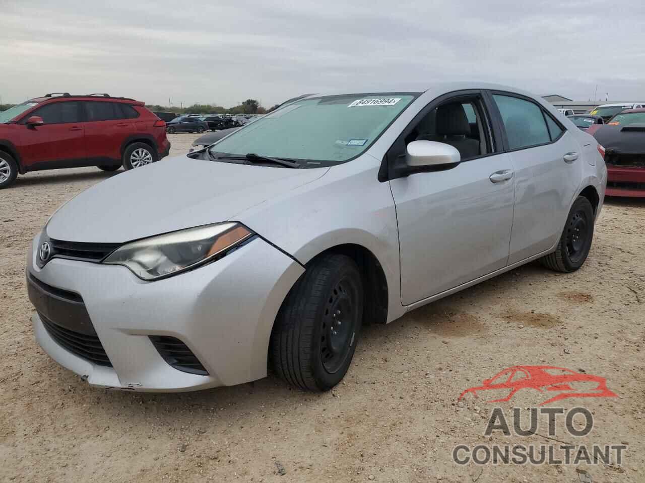 TOYOTA COROLLA 2016 - 2T1BURHE8GC626607
