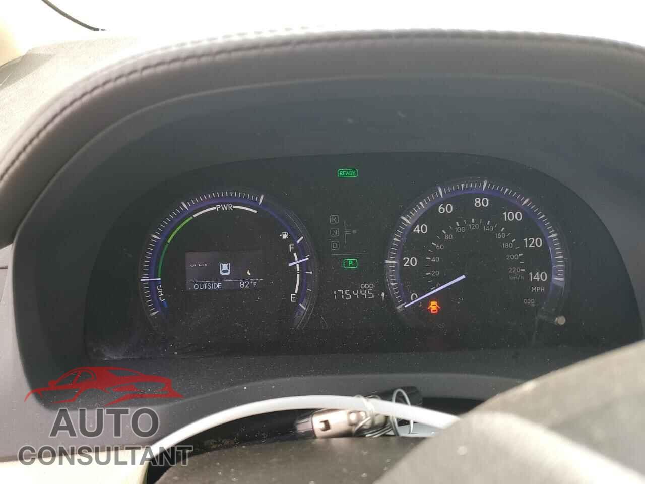 LEXUS HS 2011 - JTHBB1BA2B2046935